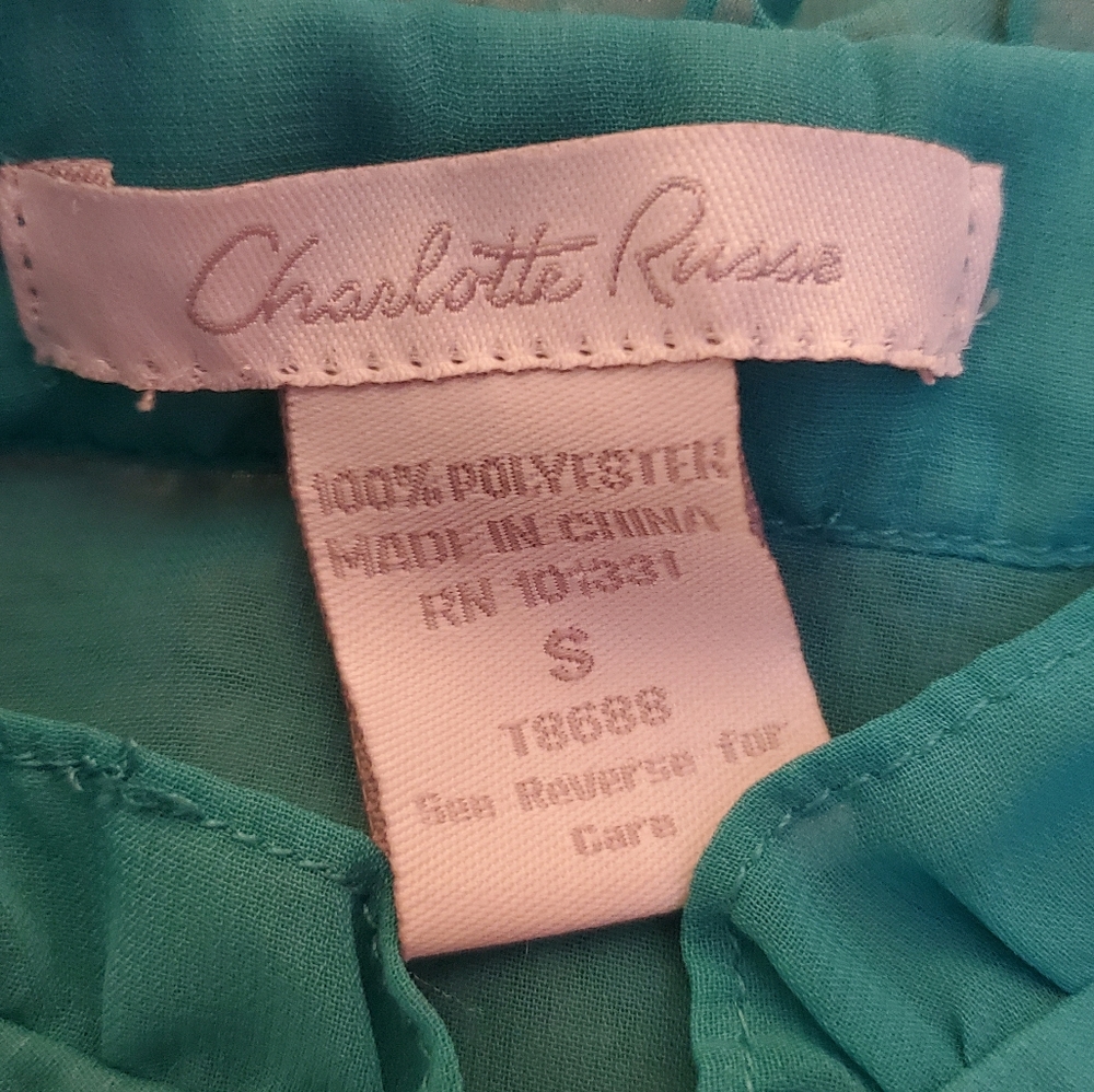 Charlotte Russe Ruffled Top - Picture 6 of 6